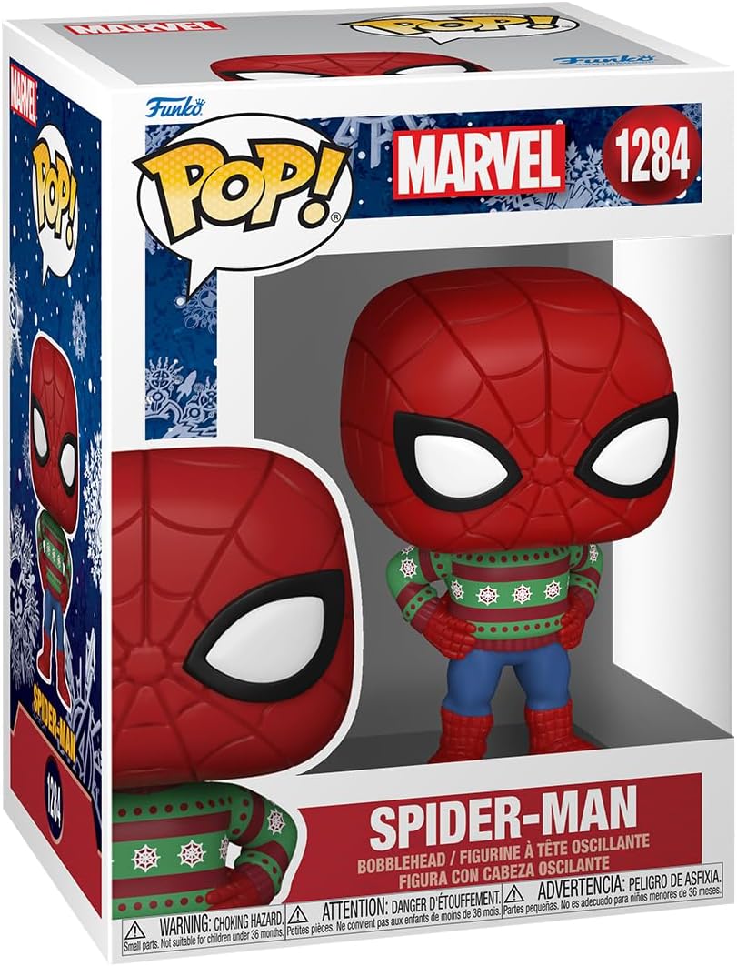 Funko Pop! Marvel: Holiday - Spider-man 1284 - Bobblehead